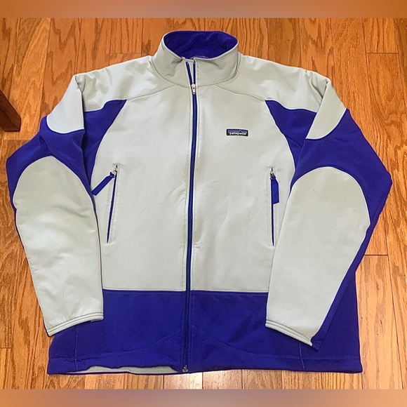 1990s Vintage Men’s XL Full Zip Patagonia Soft Shell Jacket - Picture 2 of 16